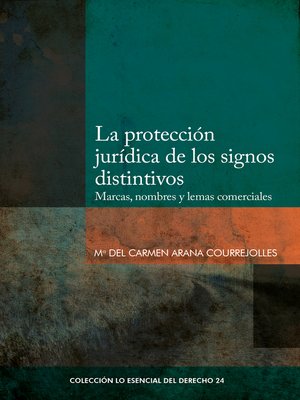 cover image of La protección jurídica de los signos distintivos
